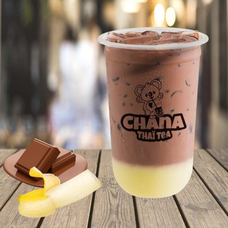 Lait chocolat banane 