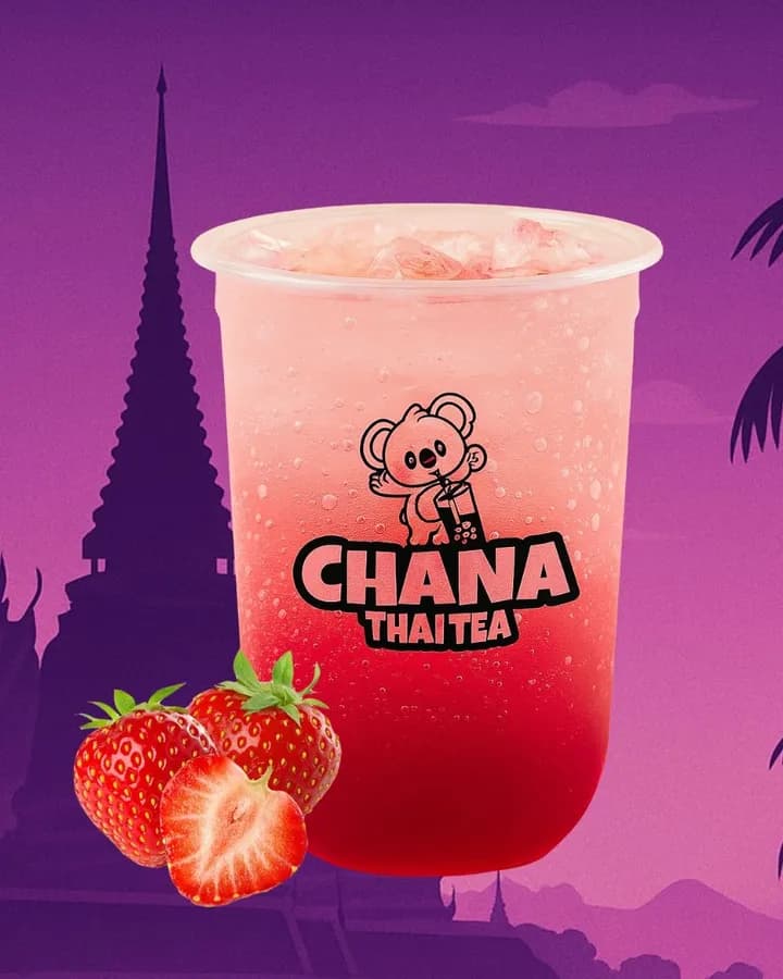 Soda Fraise — Chana Thai Tea