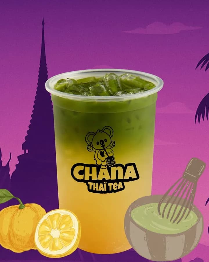 Soda Yuzu Matcha — Chana Thai Tea