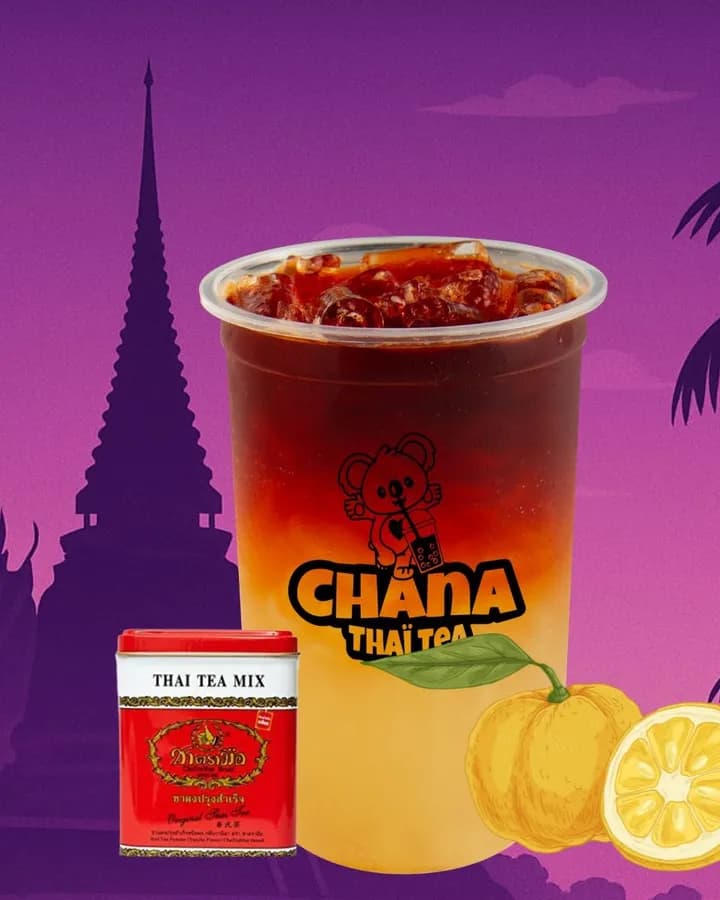 Soda Yuzu Thé Thai — Chana Thai Tea