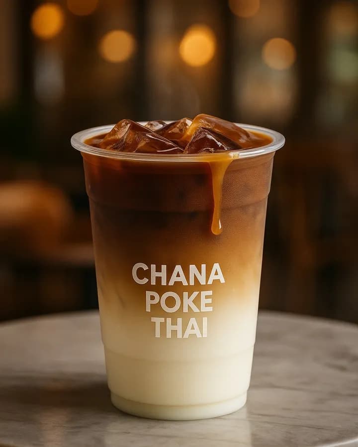 Ice Caramel Macchiato — Chana Thai Tea