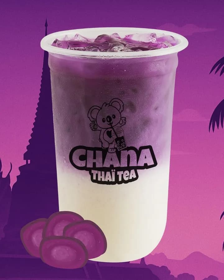 Bubble Tea Latte pommes de terre vittelotte — Chana Thai Tea