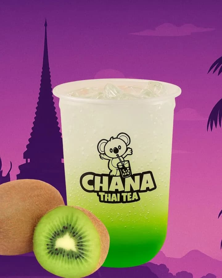 Soda Kiwi — Chana Thai Tea