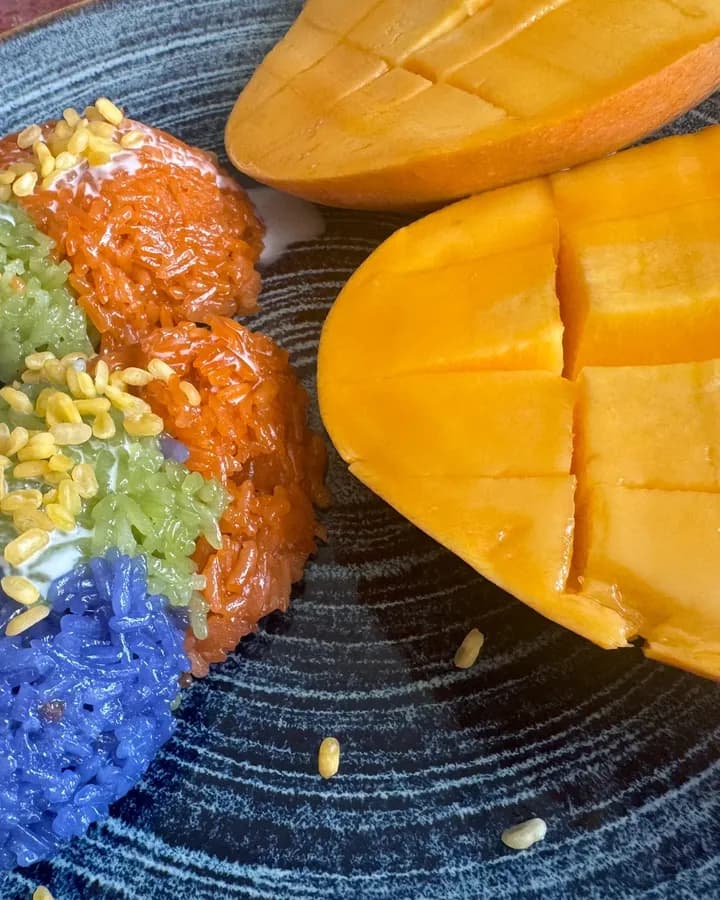 Mangue et riz gluant coco — Chana Thai Tea