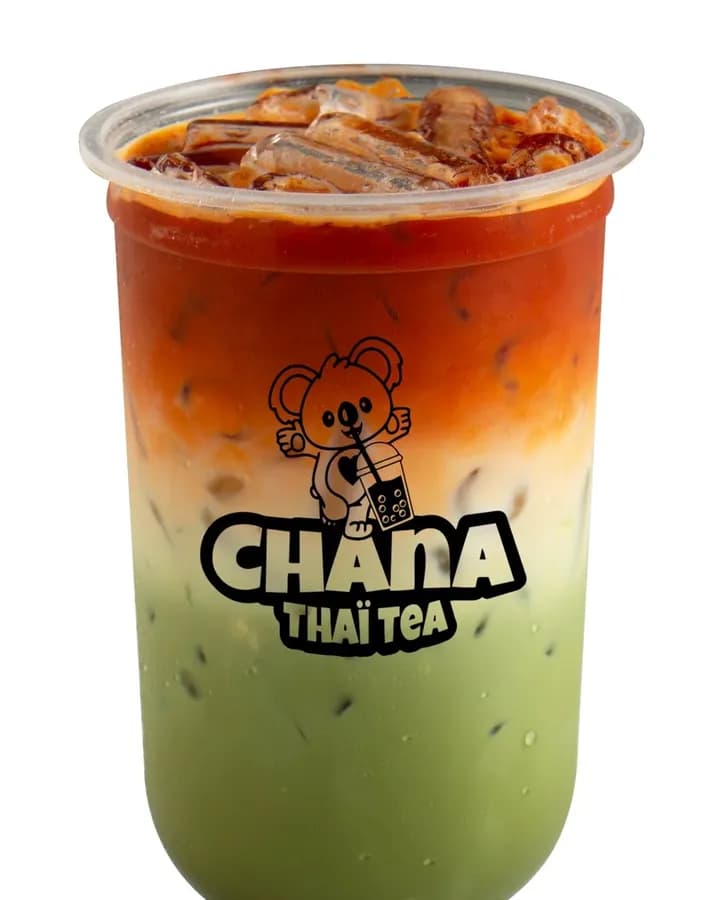 Double Tea (Thé Thaï, Latte, Matcha) — Chana Thai Tea